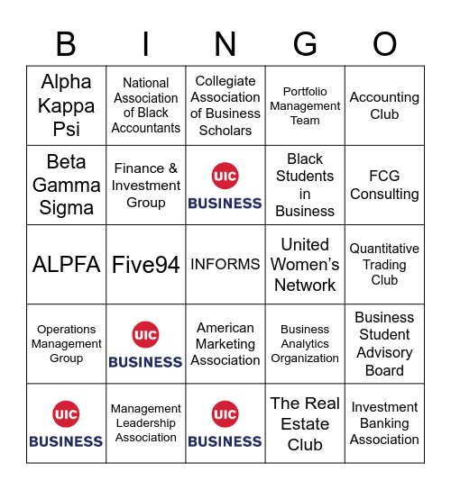 BINGO! Bingo Card