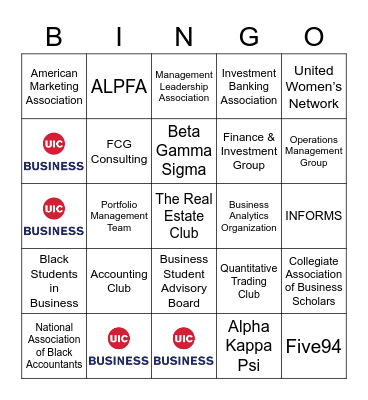 BINGO! Bingo Card