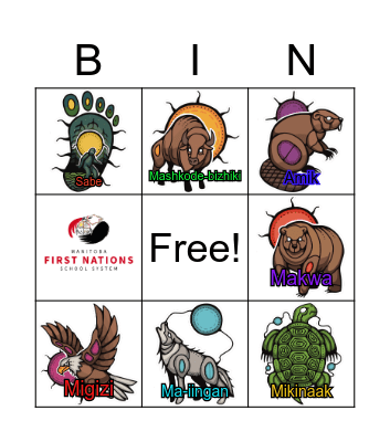 The 7 Sacred Teachings BINGO! Bingo Card