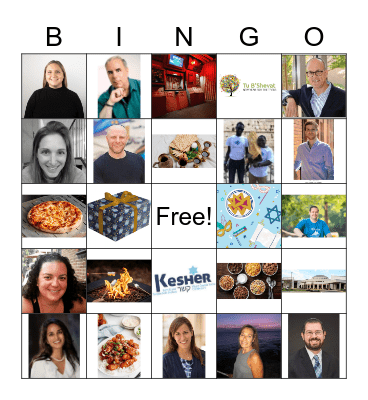 Kesher Year in Review Bingo Card