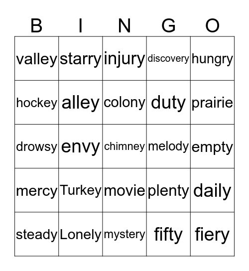 LASHY BINGOOOOO Bingo Card