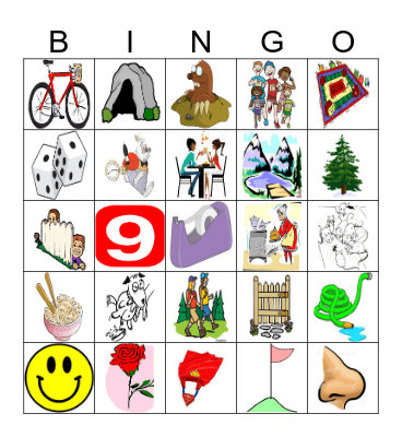 PHONICS! Bingo Card