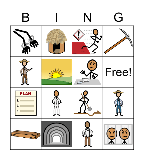 Chapter 9 HUCK FINN Bingo Card