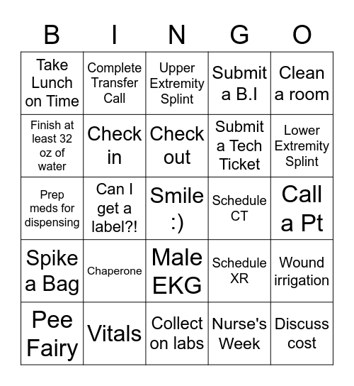 Grand Daddies & Bridgeport Babies Bingo Card