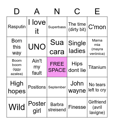 BINGO DO MEET Bingo Card