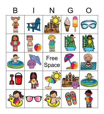 Summer Fun Bingo! Bingo Card