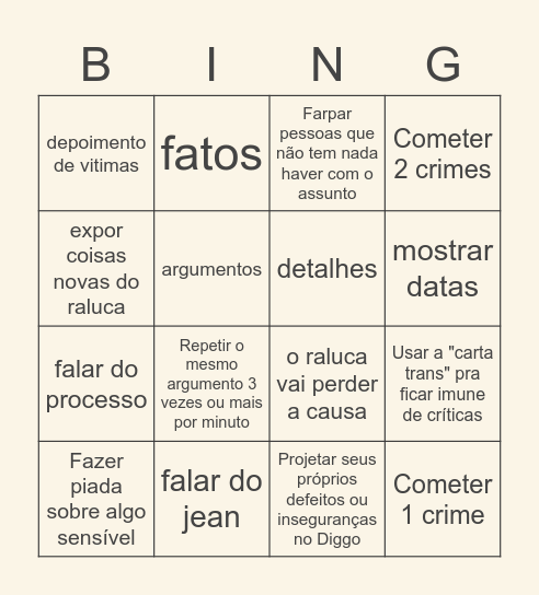 Piada da esposa que começou a ganhar no bingo e a cartela