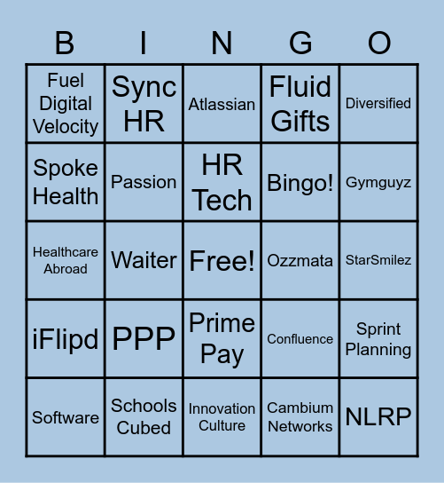 Happy Birthday John and Michael Bingo Card