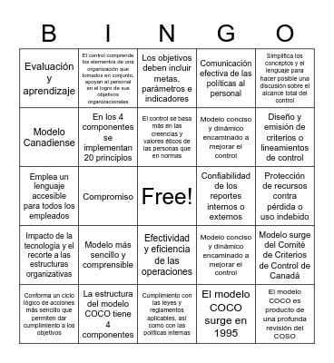 Modelo Coco Bingo Card