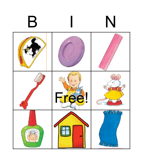 Can you see? Bingo Card