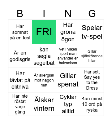 Belli et Qualis 2 Bingo Card