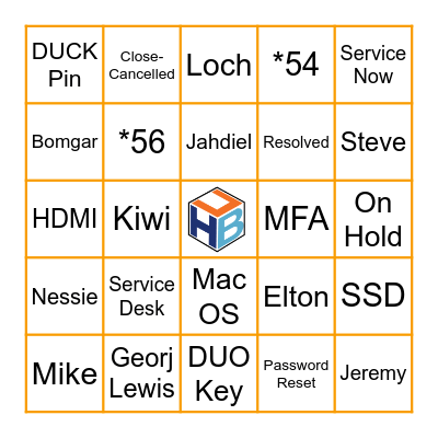 The HUB at CSU Bingo Card