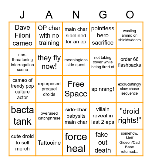 Ashoka Bingo Card