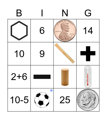 KINDERGARTEN END OF THE YEAR BINGO Card