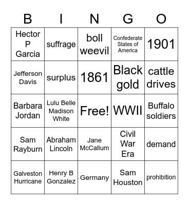 Spring ACP Bingo Card