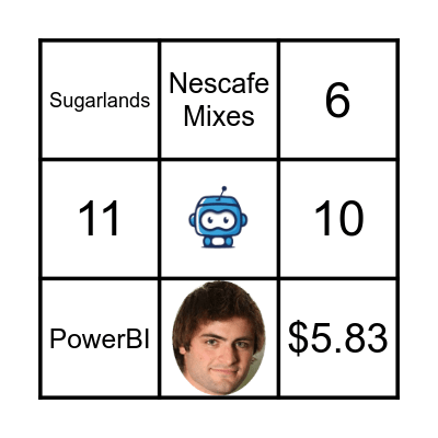 QLD Quantium Bingo Card