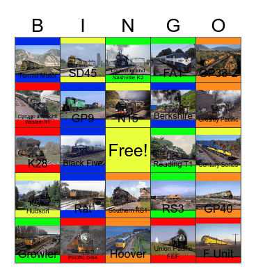 Best of 1986 Bingo Card
