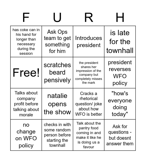 Sebastian Super Speculation Sheet Bingo Card