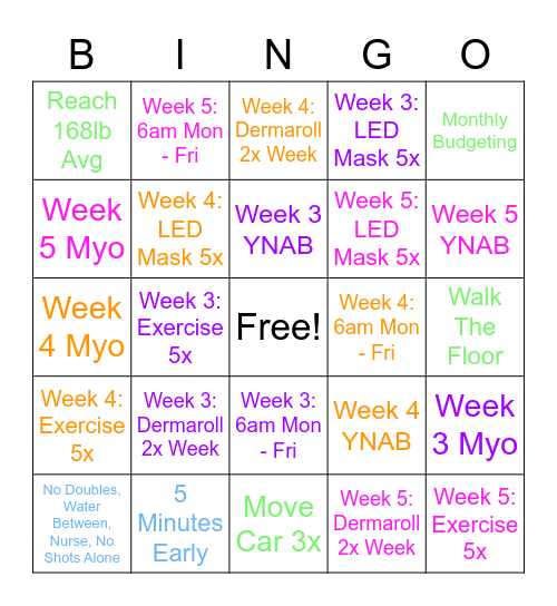 Marvelous May Bingo Card