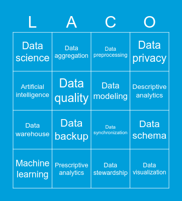 Test Bingo Card