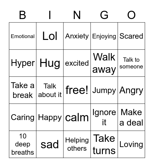 The BINGO Board for All Bingo Card
