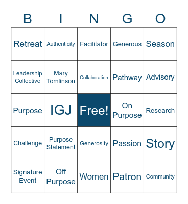 WDW Bingo Card