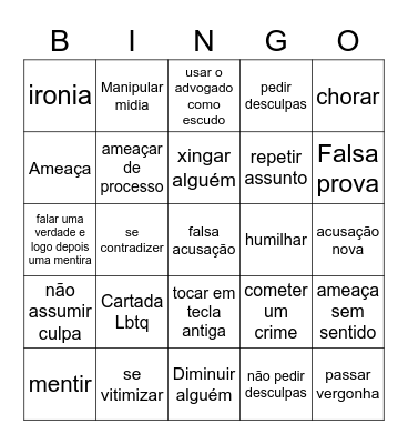 Ralucas bingo Card
