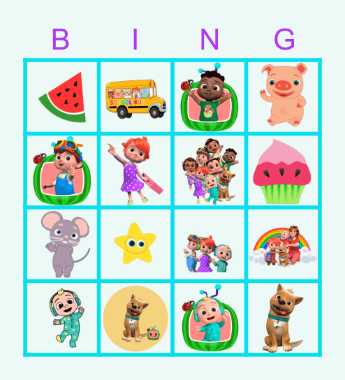 Happy Birthday Ka'Moir Bingo Card