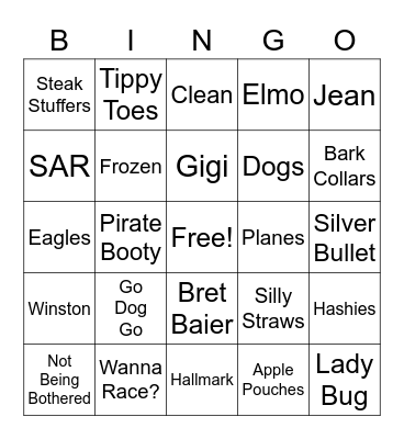 Baukal Mother's Day Bingo Card