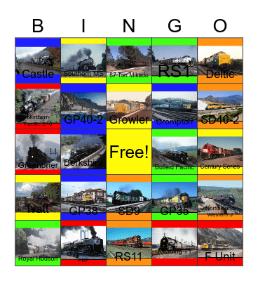 Best of 1985 Bingo Card