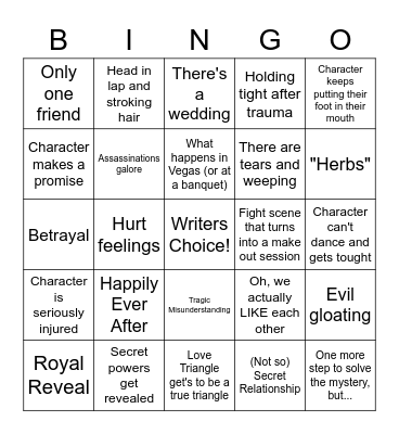 Writing Milestones Bingo Card