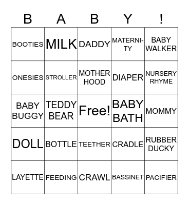 SHANTELLA AND SIDNEY'S BUNDLE BINGO Card