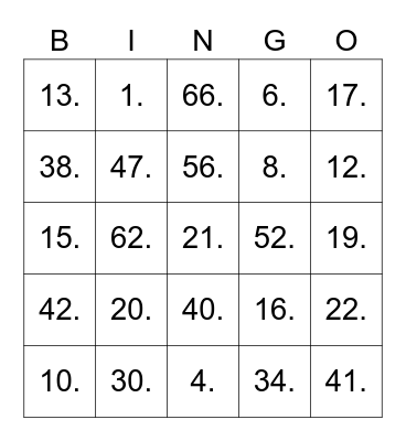 2023 GCC Retreat Bingo Card