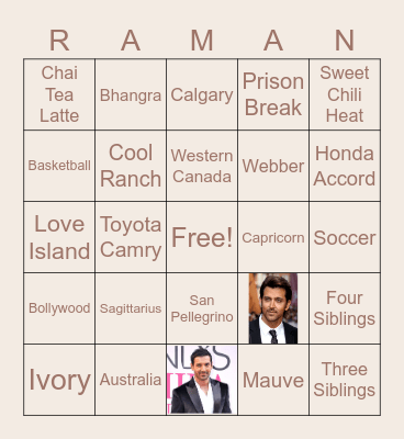 How well do you know the bride? Bingo Card