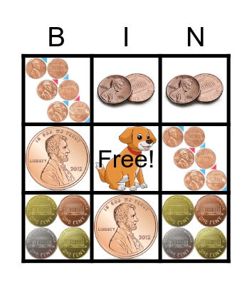 MONEY BINGO Card