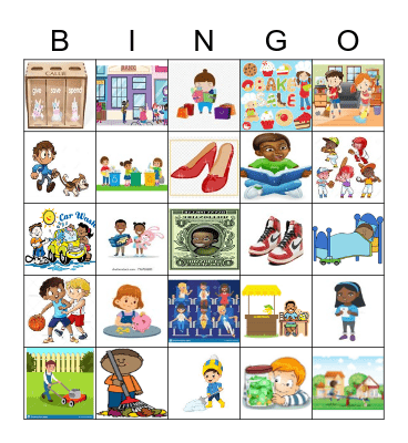 Danny Dollar Bingo Card