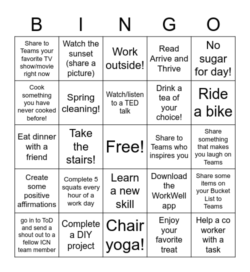 BR BINGO GAME 2 Bingo Card