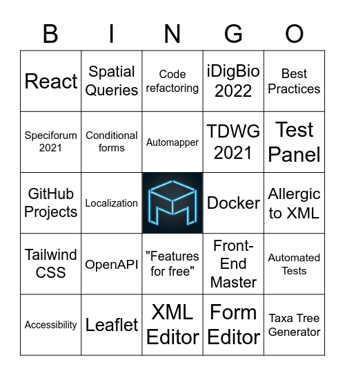 Max Bingo Card