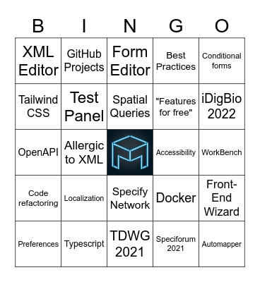 MAX BINGO Card