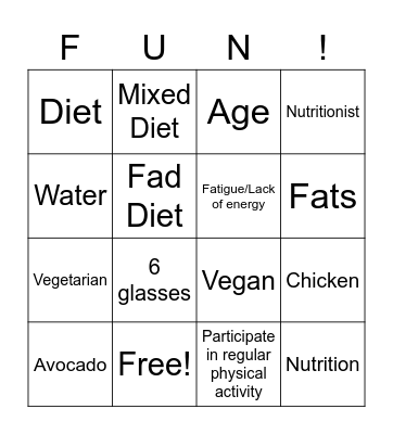 Science 14 Chapter 10 Bingo Card