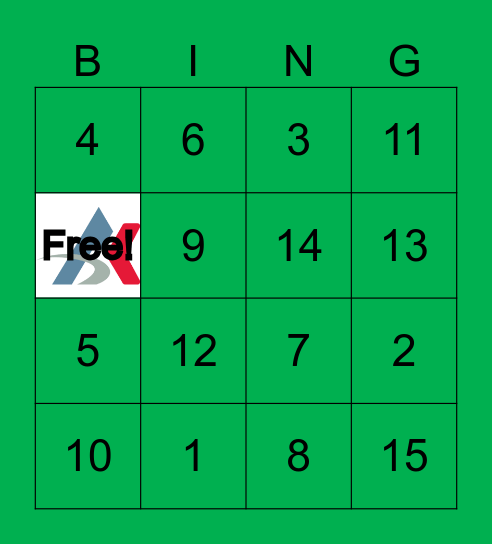 M.E. Bingo Game 7 Bingo Card