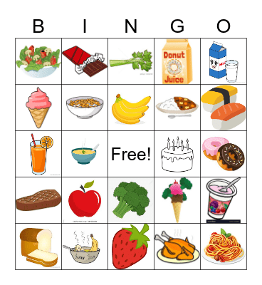 Do you like _____? Bingo Card