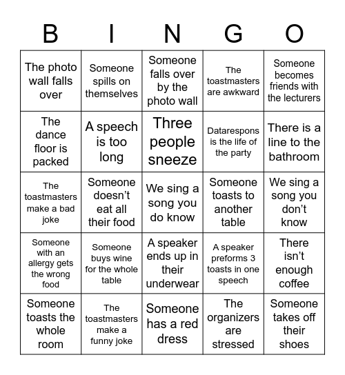 Helingball 2023 Bingo! Bingo Card