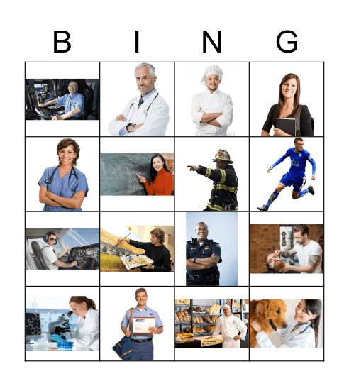 JOBS! Bingo Card