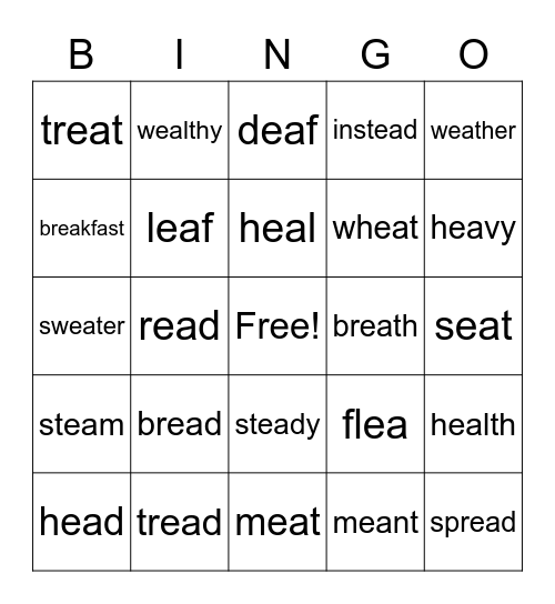 Ea Bingo Card