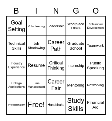 Masjid Omar Graduation Bingo Card Bingo Card