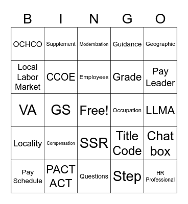 D3L1 Bingo Card