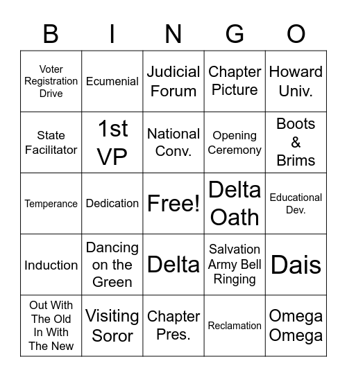 MCAC  "GAME ON"  2023 Bingo Card