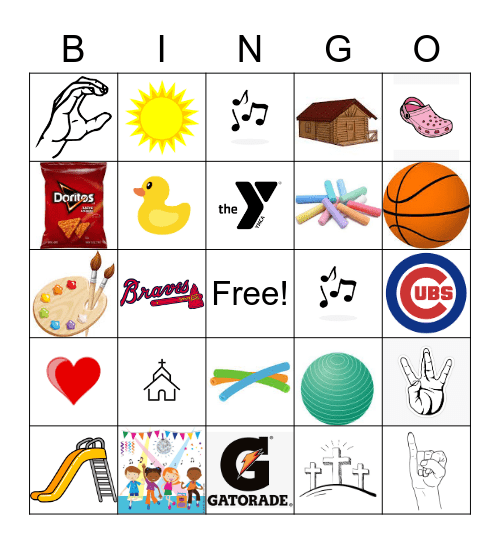 Camp Kelley Bingo Card