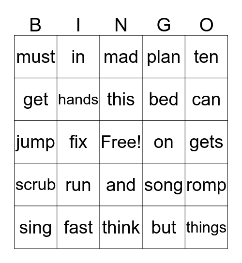 Seth and Seth's Mom Bingo Card